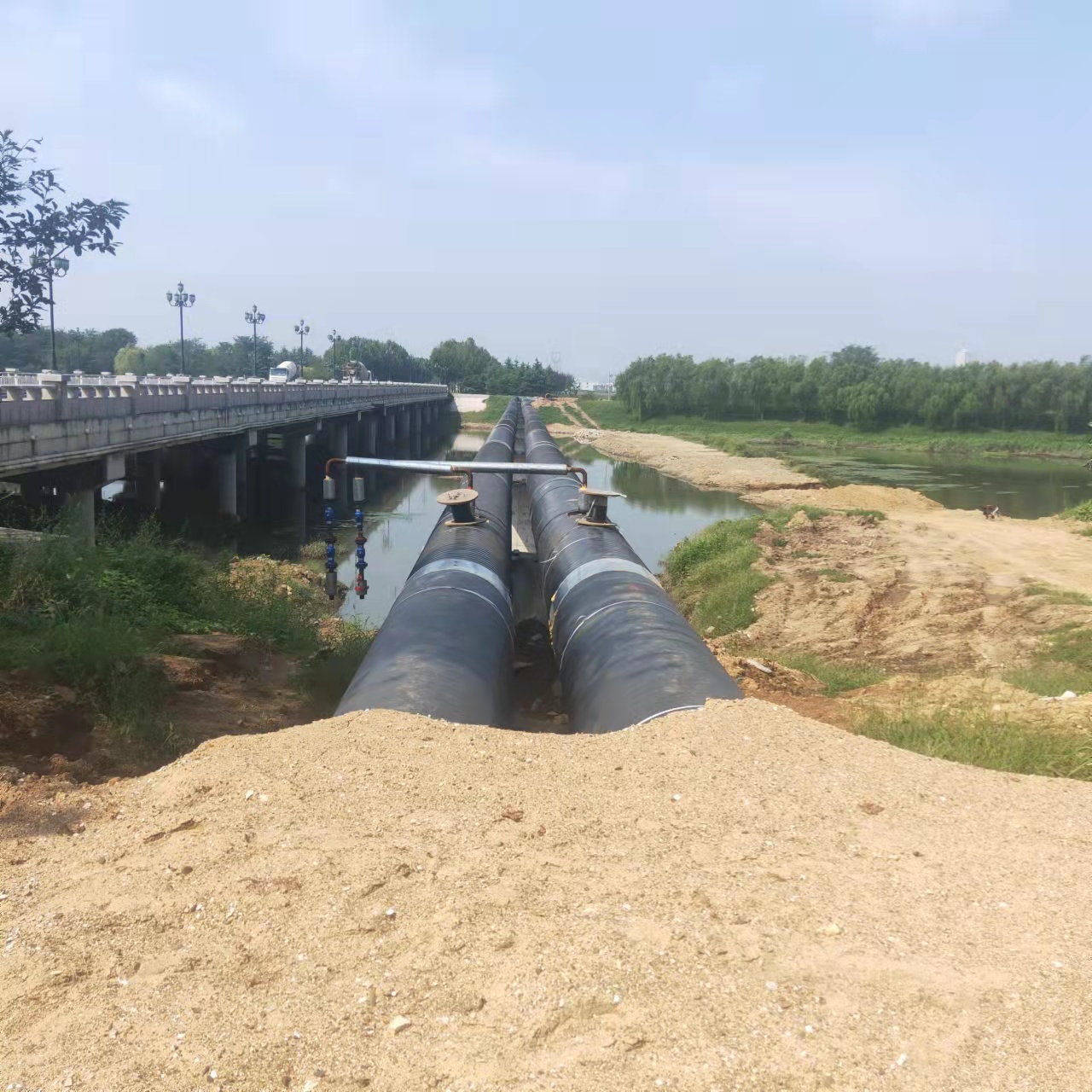 安新输油管道清洗